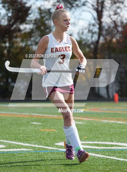Thumbnail 3 in Carle Place vs Whitney Point (NYSPHSAA Class C Final) photogallery.