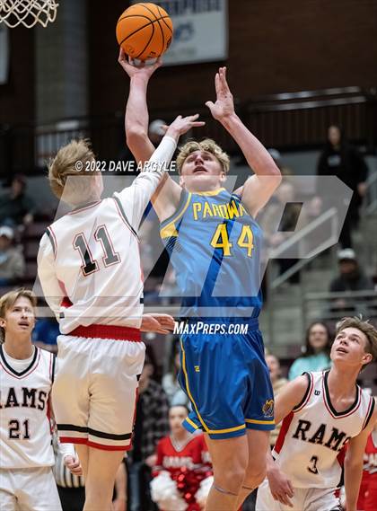 Thumbnail 3 in South Sevier vs. Parowan (UHSAA 2A Tournament) photogallery.