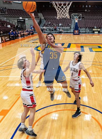 Thumbnail 1 in South Sevier vs. Parowan (UHSAA 2A Tournament) photogallery.