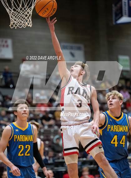Thumbnail 3 in South Sevier vs. Parowan (UHSAA 2A Tournament) photogallery.