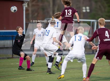 Thumbnail 1 in Lebanon vs. Oyster River (NHIAA D2 Semifinal) photogallery.