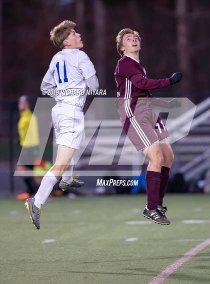 Thumbnail 3 in Lebanon vs. Oyster River (NHIAA D2 Semifinal) photogallery.