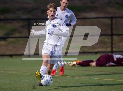 Thumbnail 2 in Lebanon vs. Oyster River (NHIAA D2 Semifinal) photogallery.