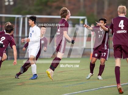 Thumbnail 3 in Lebanon vs. Oyster River (NHIAA D2 Semifinal) photogallery.