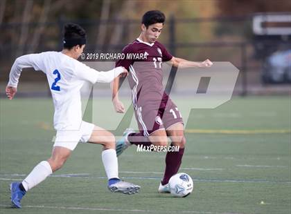 Thumbnail 2 in Lebanon vs. Oyster River (NHIAA D2 Semifinal) photogallery.