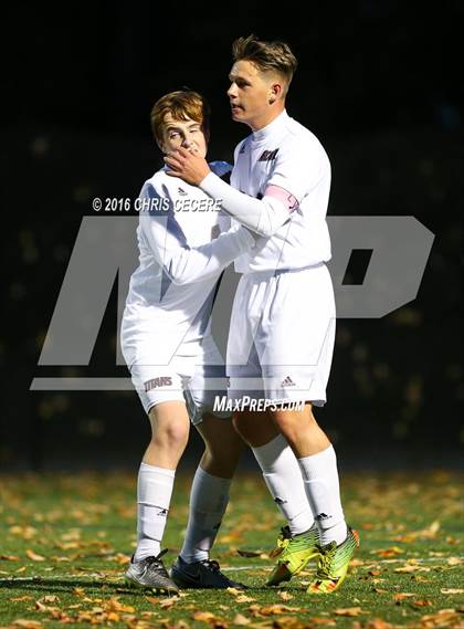 Thumbnail 2 in Greece Arcadia vs. Brighton (Section 5 Class A1 Semifinal) photogallery.