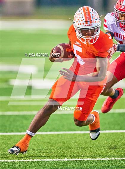 Thumbnail 3 in Teague vs. Hitchcock (UIL 3A D1 Football Area) photogallery.