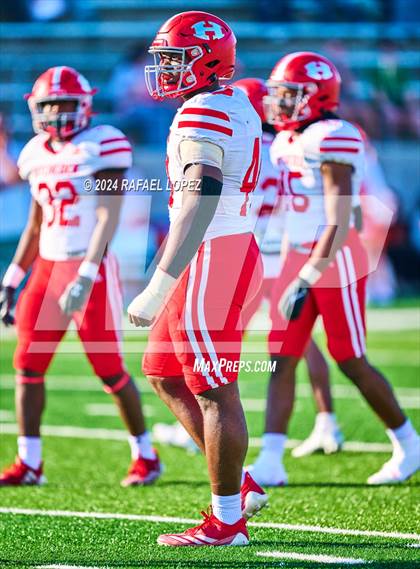 Thumbnail 3 in Teague vs. Hitchcock (UIL 3A D1 Football Area) photogallery.