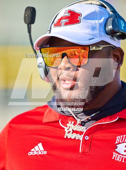Thumbnail 3 in Teague vs. Hitchcock (UIL 3A D1 Football Area) photogallery.