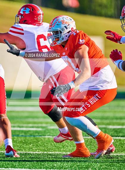 Thumbnail 3 in Teague vs. Hitchcock (UIL 3A D1 Football Area) photogallery.