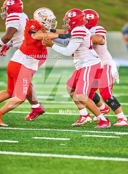 Thumbnail 3 in Teague vs. Hitchcock (UIL 3A D1 Football Area) photogallery.