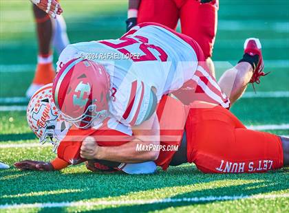 Thumbnail 2 in Teague vs. Hitchcock (UIL 3A D1 Football Area) photogallery.