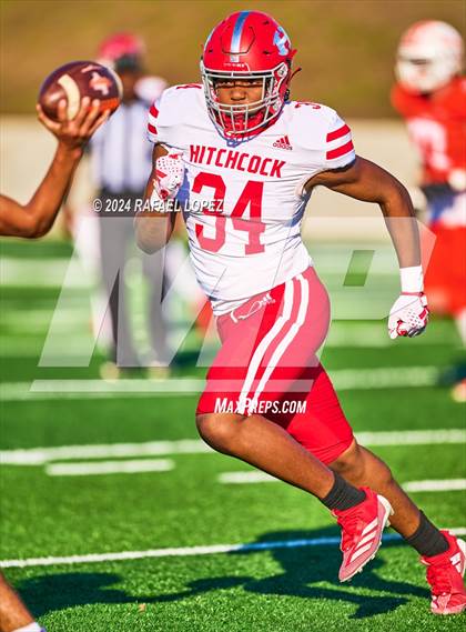 Thumbnail 3 in Teague vs. Hitchcock (UIL 3A D1 Football Area) photogallery.