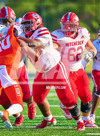 Thumbnail 2 in Teague vs. Hitchcock (UIL 3A D1 Football Area) photogallery.