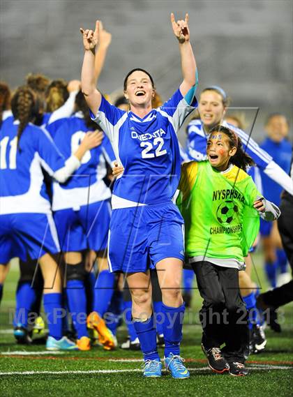 Thumbnail 2 in Marcellus vs. Oneonta (NYSPHSAA Class B Final) photogallery.