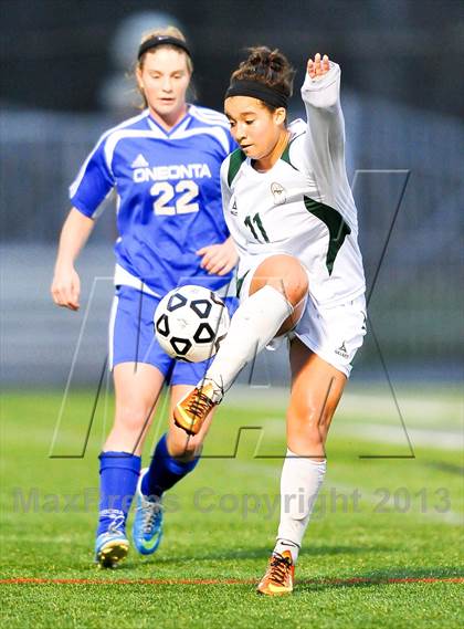 Thumbnail 1 in Marcellus vs. Oneonta (NYSPHSAA Class B Final) photogallery.