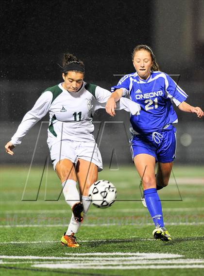 Thumbnail 2 in Marcellus vs. Oneonta (NYSPHSAA Class B Final) photogallery.