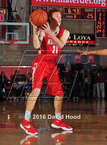 Thumbnail 3 in Foothills Christian @ Mater Dei (Nike Extravaganza) photogallery.