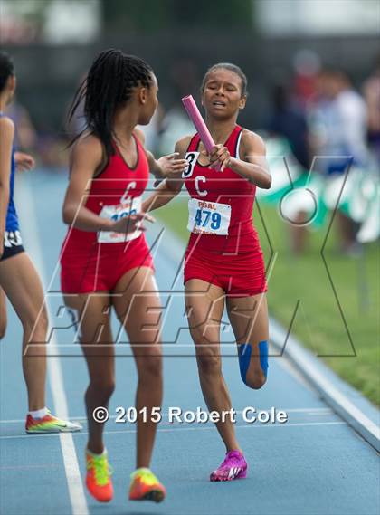 Thumbnail 3 in PSAL Girls  Outdoor Track & Field Championship photogallery.