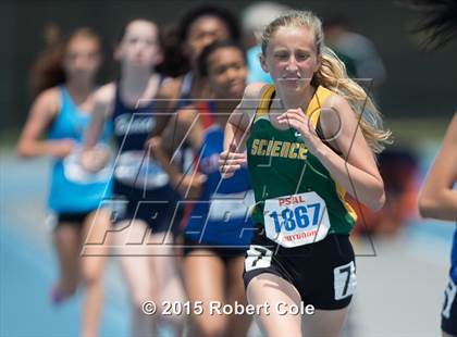 Thumbnail 2 in PSAL Girls  Outdoor Track & Field Championship photogallery.