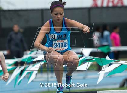 Thumbnail 2 in PSAL Girls  Outdoor Track & Field Championship photogallery.