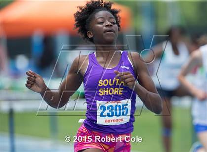 Thumbnail 1 in PSAL Girls  Outdoor Track & Field Championship photogallery.