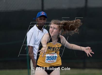 Thumbnail 3 in PSAL Girls  Outdoor Track & Field Championship photogallery.