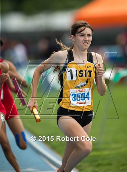 Thumbnail 2 in PSAL Girls  Outdoor Track & Field Championship photogallery.