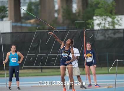 Thumbnail 1 in PSAL Girls  Outdoor Track & Field Championship photogallery.