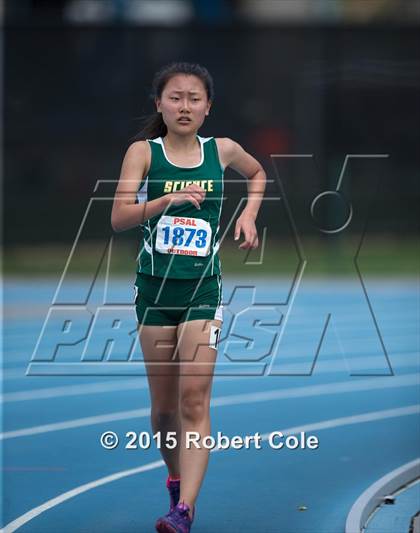Thumbnail 2 in PSAL Girls  Outdoor Track & Field Championship photogallery.