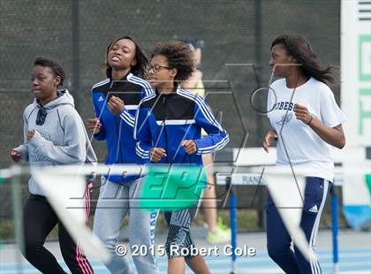 Thumbnail 1 in PSAL Girls  Outdoor Track & Field Championship photogallery.