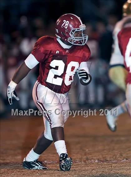 Thumbnail 3 in Hartselle vs. Briarwood Christian (AHSAA 5A Semifinal) photogallery.