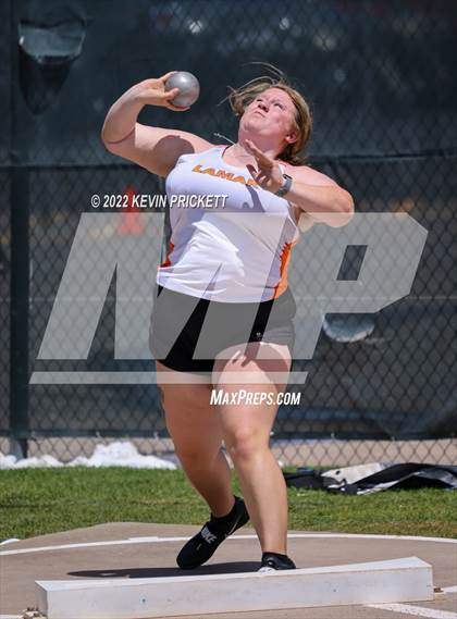 Thumbnail 3 in CHSAA Track & Field 3A Championships (Girls Shot Put) photogallery.