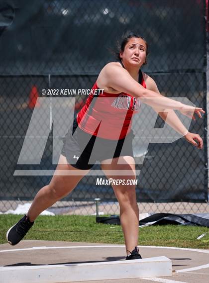 Thumbnail 2 in CHSAA Track & Field 3A Championships (Girls Shot Put) photogallery.