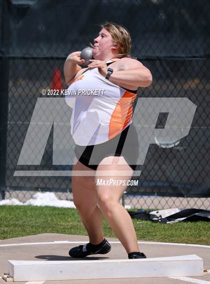 Thumbnail 3 in CHSAA Track & Field 3A Championships (Girls Shot Put) photogallery.