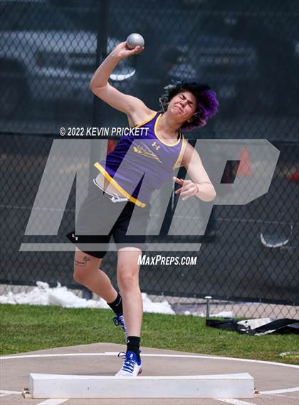 Thumbnail 2 in CHSAA Track & Field 3A Championships (Girls Shot Put) photogallery.
