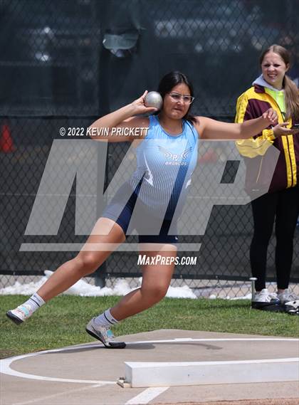 Thumbnail 1 in CHSAA Track & Field 3A Championships (Girls Shot Put) photogallery.
