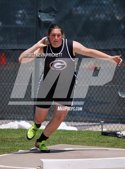 Thumbnail 2 in CHSAA Track & Field 3A Championships (Girls Shot Put) photogallery.