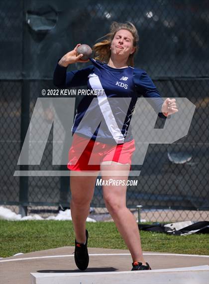 Thumbnail 3 in CHSAA Track & Field 3A Championships (Girls Shot Put) photogallery.