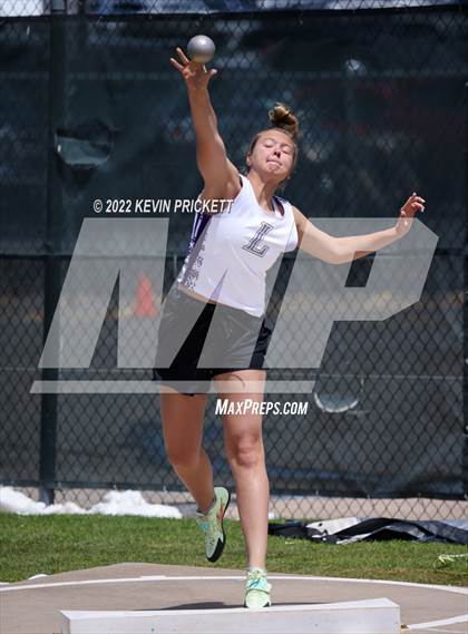 Thumbnail 2 in CHSAA Track & Field 3A Championships (Girls Shot Put) photogallery.