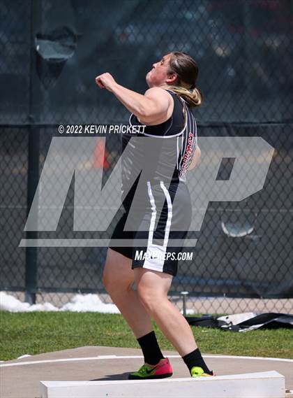 Thumbnail 1 in CHSAA Track & Field 3A Championships (Girls Shot Put) photogallery.