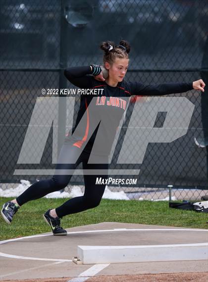 Thumbnail 3 in CHSAA Track & Field 3A Championships (Girls Shot Put) photogallery.