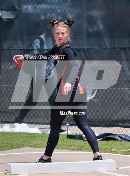 Thumbnail 3 in CHSAA Track & Field 3A Championships (Girls Shot Put) photogallery.