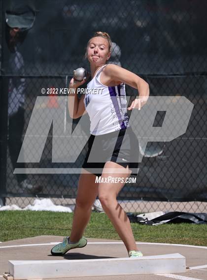 Thumbnail 2 in CHSAA Track & Field 3A Championships (Girls Shot Put) photogallery.