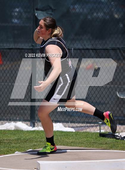 Thumbnail 3 in CHSAA Track & Field 3A Championships (Girls Shot Put) photogallery.