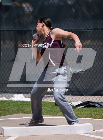 Thumbnail 1 in CHSAA Track & Field 3A Championships (Girls Shot Put) photogallery.