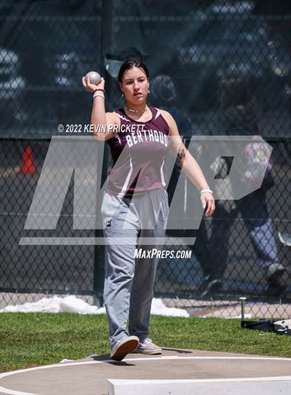 Thumbnail 3 in CHSAA Track & Field 3A Championships (Girls Shot Put) photogallery.