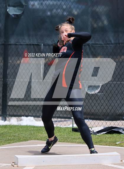 Thumbnail 3 in CHSAA Track & Field 3A Championships (Girls Shot Put) photogallery.