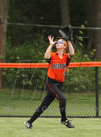Thumbnail 3 in Belding vs Grand Rapids Christian (MHSAA Division 2 Regional Playoff) photogallery.