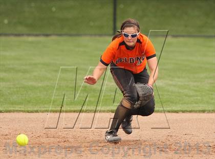 Thumbnail 1 in Belding vs Grand Rapids Christian (MHSAA Division 2 Regional Playoff) photogallery.